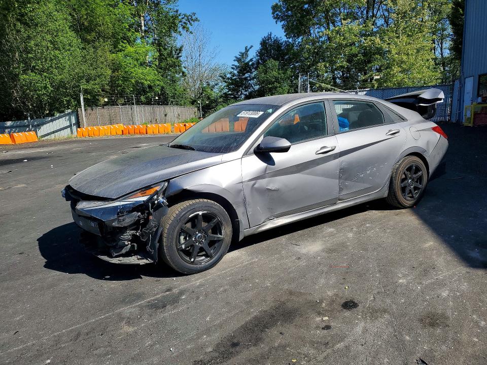 2023 Hyundai Elantra VIN KMHLM4AJ9PU044948 COPART salvage auction — REAR END, Or - Salvage Title Certificate, sold $1,400 on 2026-07-29 (photo 1)