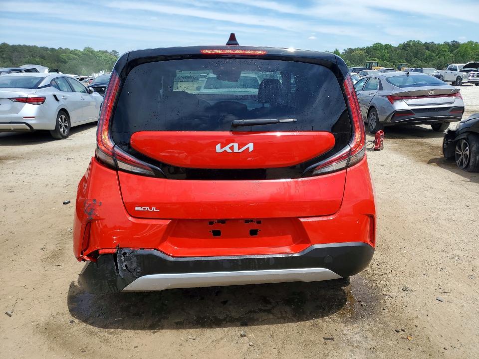 2025 Kia Soul VIN KNDJ23AU9S7256987 COPART salvage auction — FRONT END, VA - CERT OF TITLE - SALVAGE, sold $275 on 2026-07-21 (photo 6)