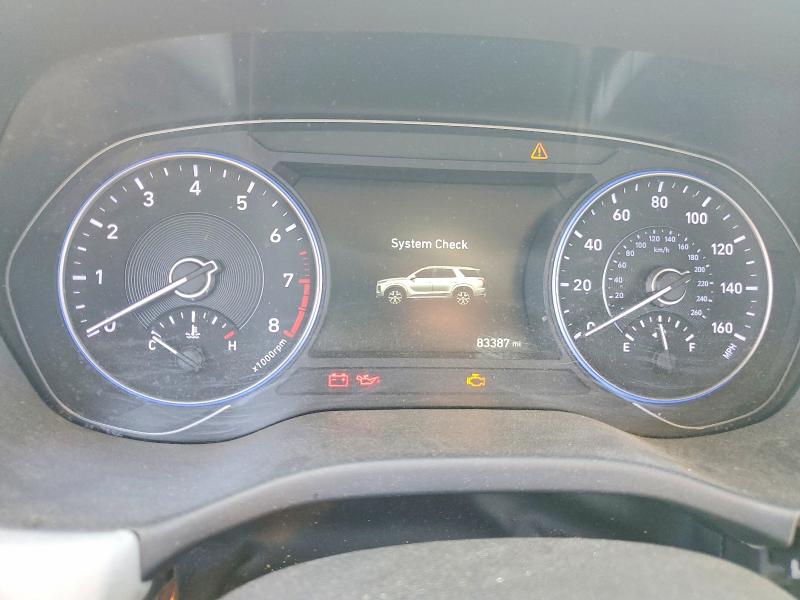 2020 Hyundai Palisade VIN KM8R34HEXLU132245 COPART salvage auction — STRIPPED, Ca - Salvage Certificate, sold $1,050 on 2026-07-10 (photo 9)