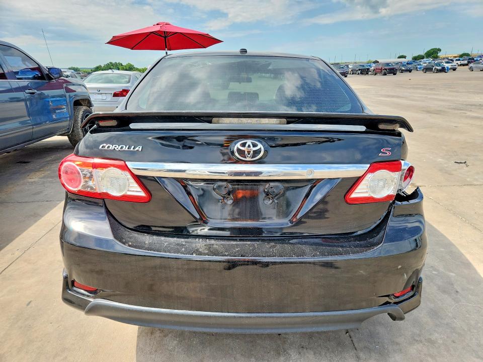 2011 Toyota Corolla VIN 2T1BU4EE0BC666261 COPART salvage auction — FRONT END, Tx - Certificate Of Title, sold $1,050 on 2026-07-09 (photo 6)