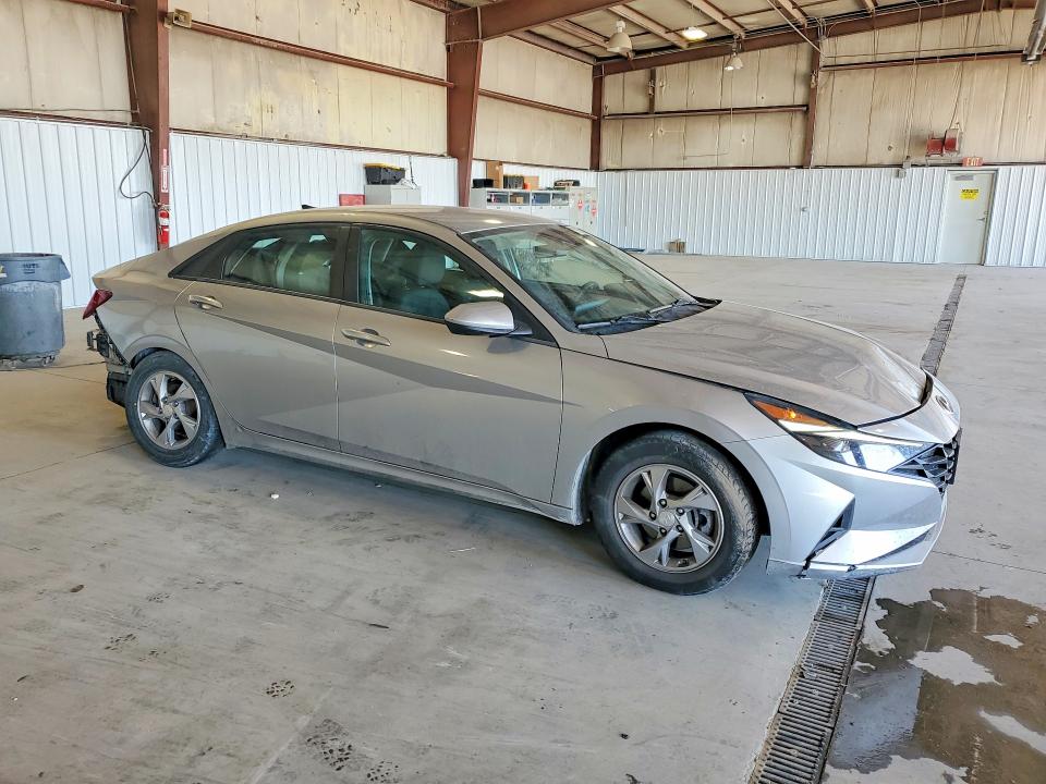 2021 Hyundai Elantra VIN 5NPLL4AG8MH041508 COPART salvage auction — REAR END, Il - Salvage Certificate, sold $150 on 2026-07-29 (photo 4)