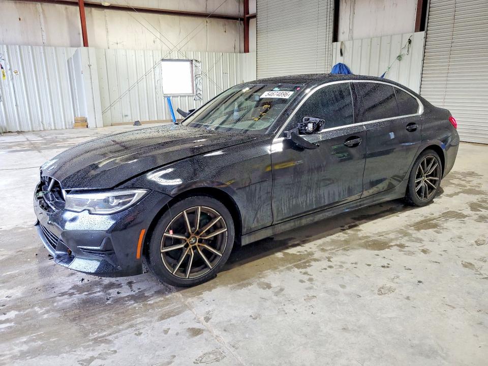 2019 BMW 3 series VIN WBA5R1C54KAK11334 COPART salvage auction — FRONT END, Wv - Certificate Of Title, sold $200 on 2026-07-30 (photo 1)