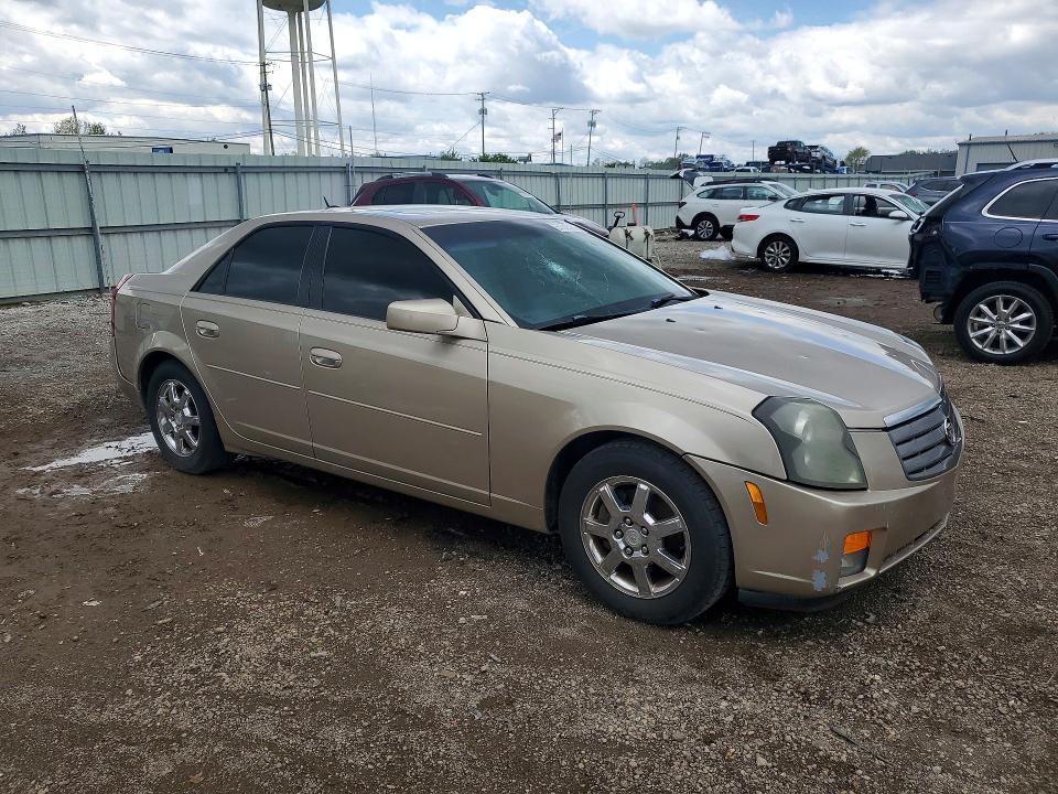2005 Cadillac Cts VIN 1G6DP567650148632 COPART salvage auction — HAIL, Il - Salvage Certificate, sold $400 on 2026-07-03 (photo 4)