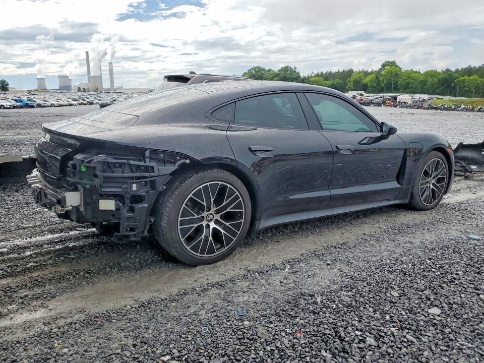 2022 Porsche Taycan VIN WP0AA2Y19NSA12219 COPART salvage auction — REAR END, Ga - Cert Of Title-Salvage, sold $30,500 on 2026-07-09 (photo 3)