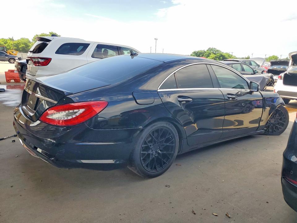 2012 Mercedes-benz Cls-class VIN WDDLJ7DB2CA034363 COPART salvage auction — FRONT END, Tx - Certificate Of Title, sold $650 on 2026-07-07 (photo 3)