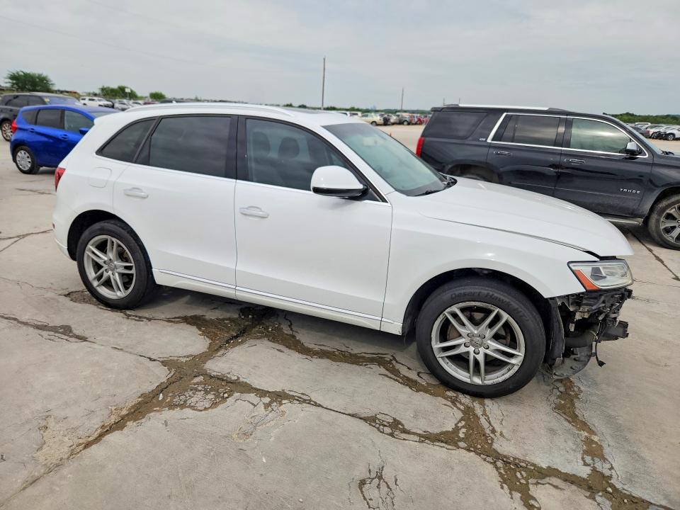 2016 Audi VIN WA1L2AFP0GA104326 COPART salvage auction — FRONT END, Tx - Salvage Vehicle Title, sold $3,350 on 2026-07-09 (photo 4)