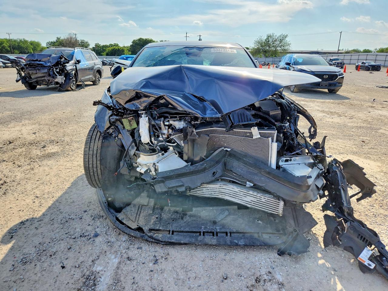 2025 Honda Accord VIN 1HGCY1F40SA032158 COPART salvage auction — Front End, TX - SALVAGE VEHICLE TITLE, sold $3,000 on 2026-06-25 (photo 5)