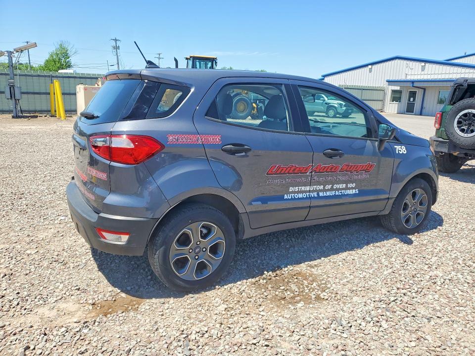 2021 Ford Ecosport VIN MAJ3S2FE5MC440148 COPART salvage auction — MECHANICAL, Ny - Cert Of Title-Parts Only, sold $250 on 2026-07-15 (photo 3)