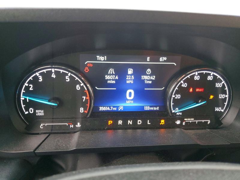 2023 Ford Maverick VIN 3FTTW8F91PRA25144 COPART salvage auction — SIDE, Tx - Salvage Vehicle Title, sold $7,000 on 2026-07-02 (photo 9)