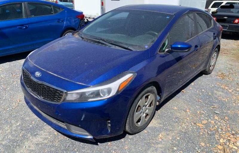 2017 Kia Forte VIN 3KPFK4A78HE045956 COPART salvage auction — SIDE, OH - CERTIFICATE OF TITLE (P), sold $1,300 on 2026-07-02 (photo 2)