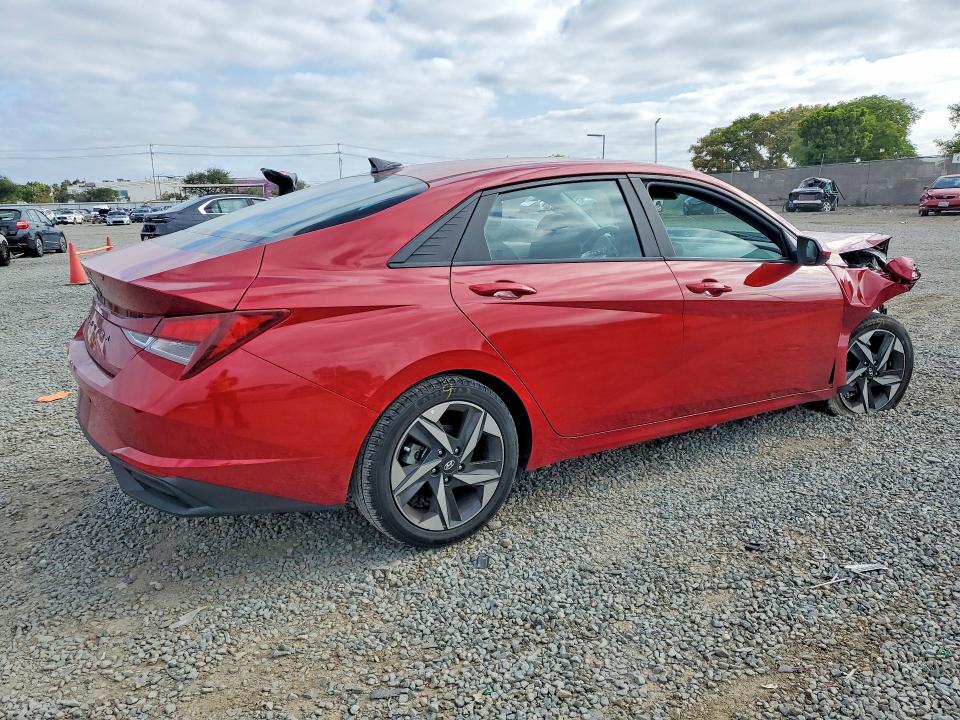 2023 Hyundai VIN KMHLS4AG7PU418631 COPART salvage auction — FRONT END, Ca - Salvage Certificate, sold $2,000 on 2026-07-02 (photo 3)
