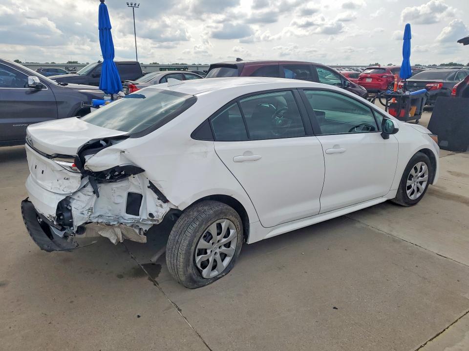 2025 Toyota Corolla VIN 5YFB4MDE8SP276106 COPART salvage auction — REAR END, Tx - Salvage Vehicle Title, sold $5,900 on 2026-07-16 (photo 3)