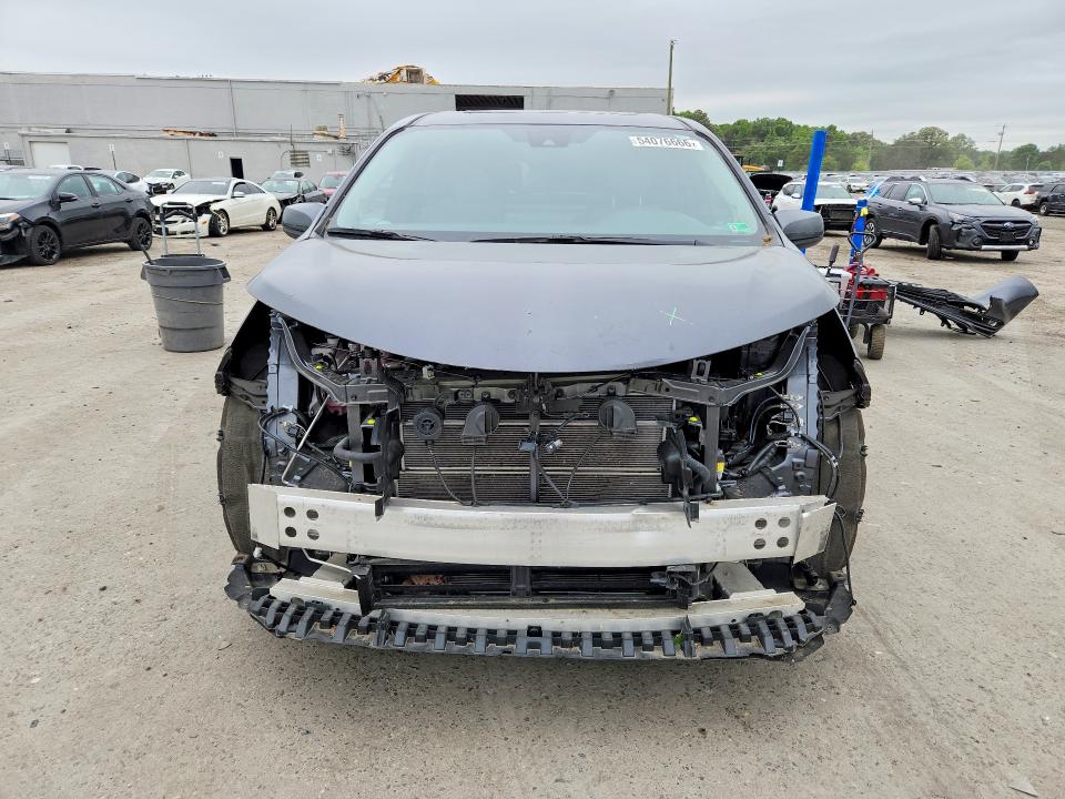 2025 Toyota Sienna VIN 5TDJSKFC0SS173853 COPART salvage auction — FRONT END, Va - Cert Of Title - Salvage, sold $23,400 on 2026-07-22 (photo 5)
