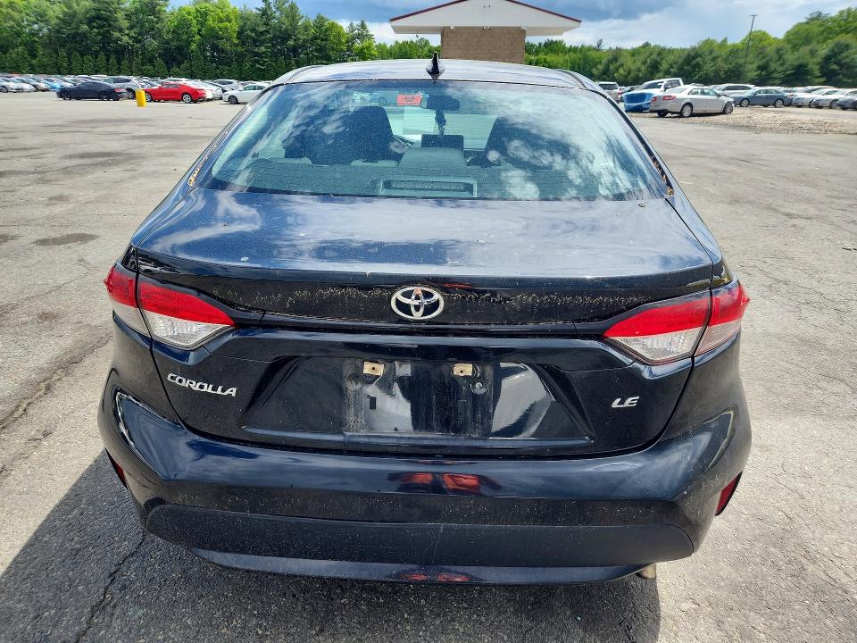 2021 Toyota Corolla VIN 5YFEPMAE8MP209923 COPART salvage auction — FRONT END, Ma - Cert Of Title-Salvage, sold $4,300 on 2026-07-21 (photo 6)