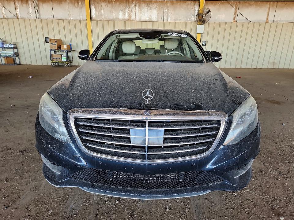 2014 Mercedes-benz S-klasse VIN WDDUG8CB7EA009262 COPART salvage auction — REAR END, Az - Certificate Of Title, sold $3,700 on 2026-07-06 (photo 5)