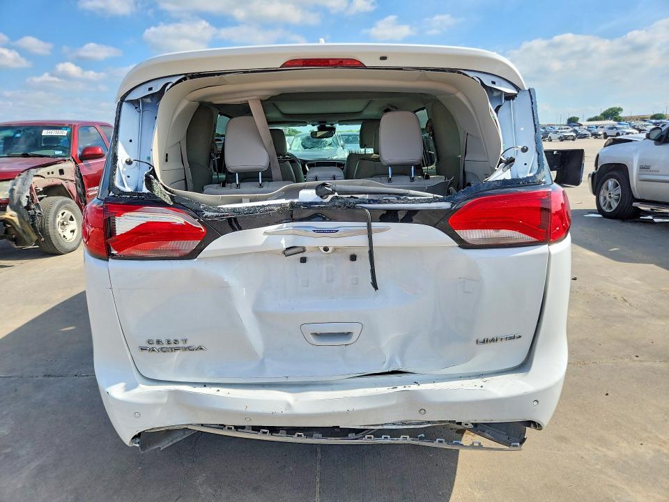2020 Chrysler Pacifica VIN 2C4RC1GG9LR151954 COPART salvage auction — REAR END, Tx - Salvage Vehicle Title, sold $8,200 on 2026-08-20 (photo 6)