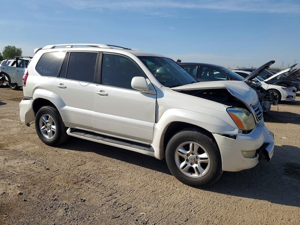2005 Lexus Gx 470 VIN JTJBT20X450095398 COPART salvage auction — FRONT END, IL - SALVAGE CERTIFICATE, sold $1,800 on 2026-07-21 (photo 4)