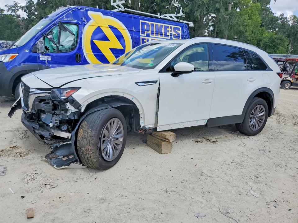 2025 Mazda VIN JM3KKBHDXS1240716 COPART salvage auction — FRONT END, Fl - Certificate Of Destruction, sold $6,700 on 2026-07-07 (photo 1)