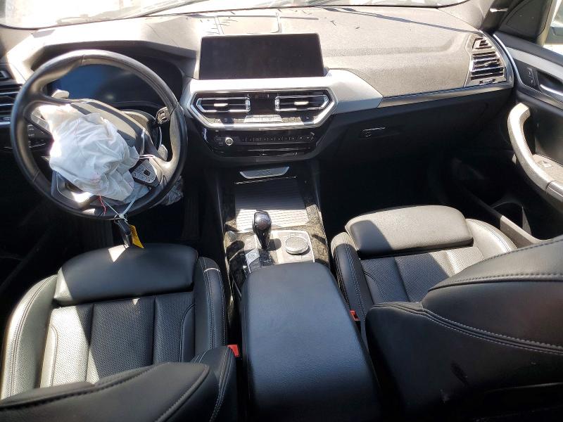 2022 BMW X3 VIN 5UX43DP01N9N22711 COPART salvage auction — Front End, CA - DIS/DLR/EXP ONLY CLEAN TITLE (P), sold $9,800 on 2026-07-03 (photo 8)