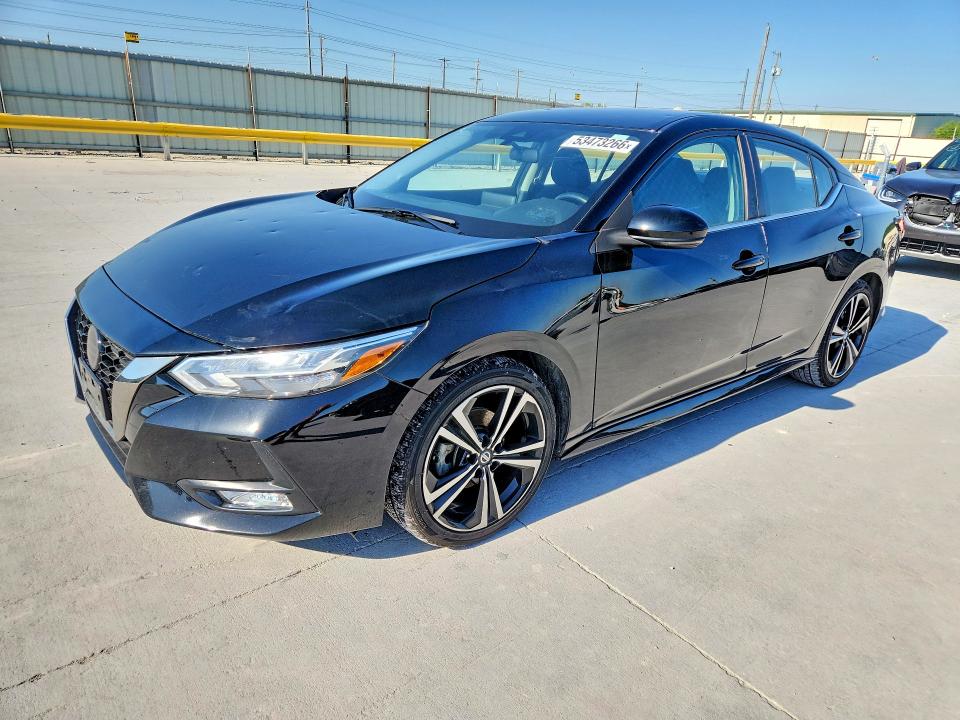 2022 Nissan Sentra VIN 3N1AB8DV6NY319924 — COPART salvage auction photo