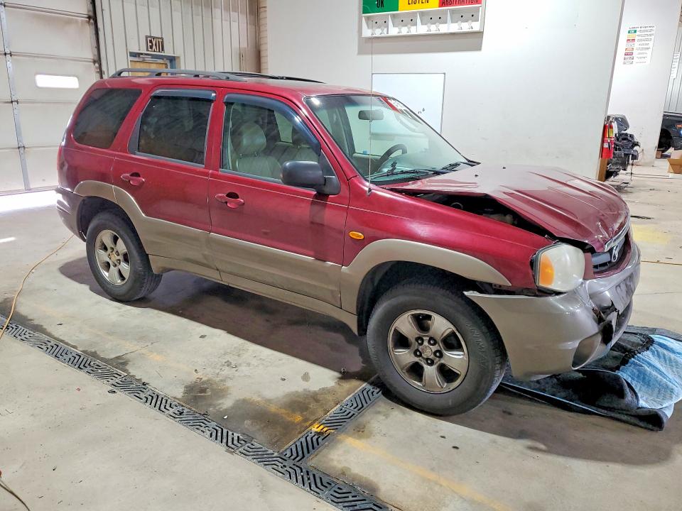 2004 Mazda Tribute VIN 4F2CZ06104KM30396 COPART salvage auction — FRONT END, MD - CERT OF SALVAGE > 75% DAMAGE, sold $300 on 2026-07-02 (photo 4)