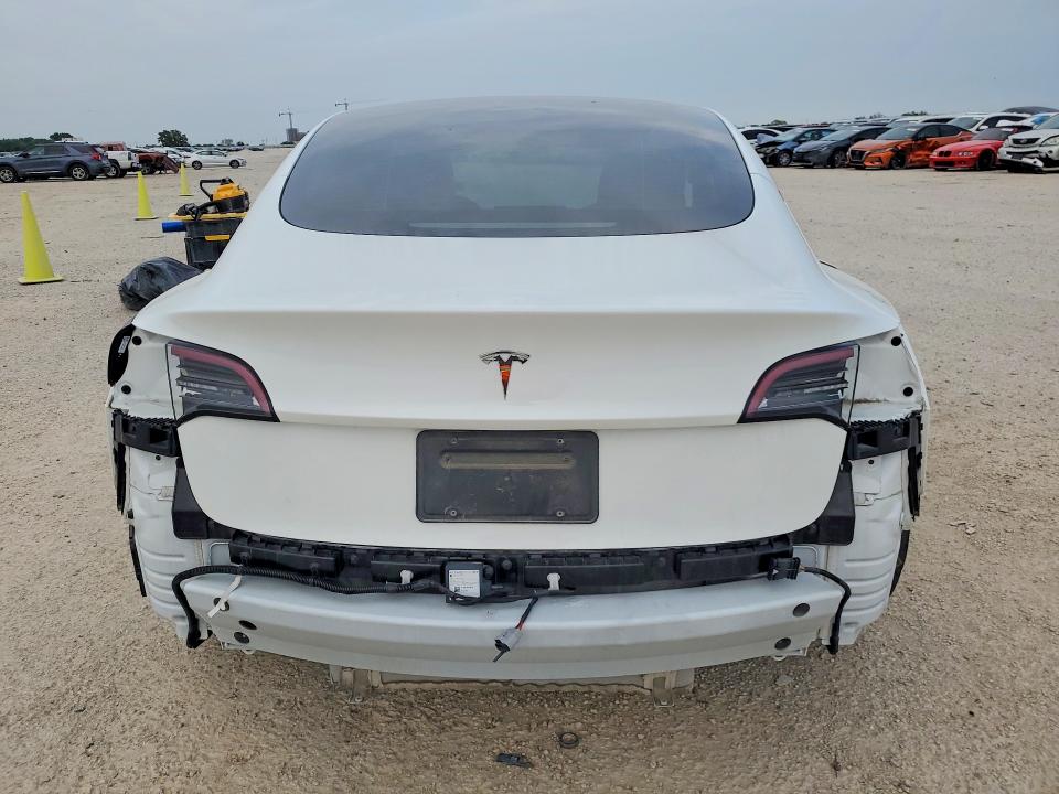 2023 Tesla VIN 5YJ3E1EA2PF571457 COPART salvage auction — STRIPPED, Tx - Salvage Vehicle Title, sold $10 on 2026-07-30 (photo 6)