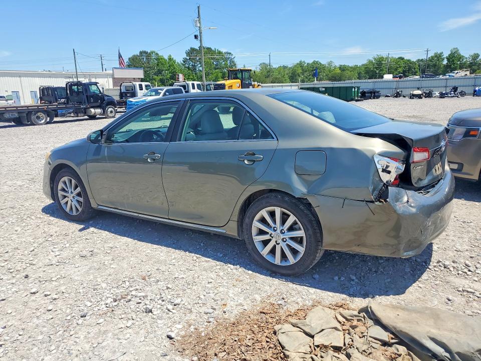 2012 Toyota Camry VIN 4T1BF1FKXCU529339 COPART salvage auction — REAR END, Al - Cert Of Title-Salvage Title, sold $2,700 on 2026-07-02 (photo 2)
