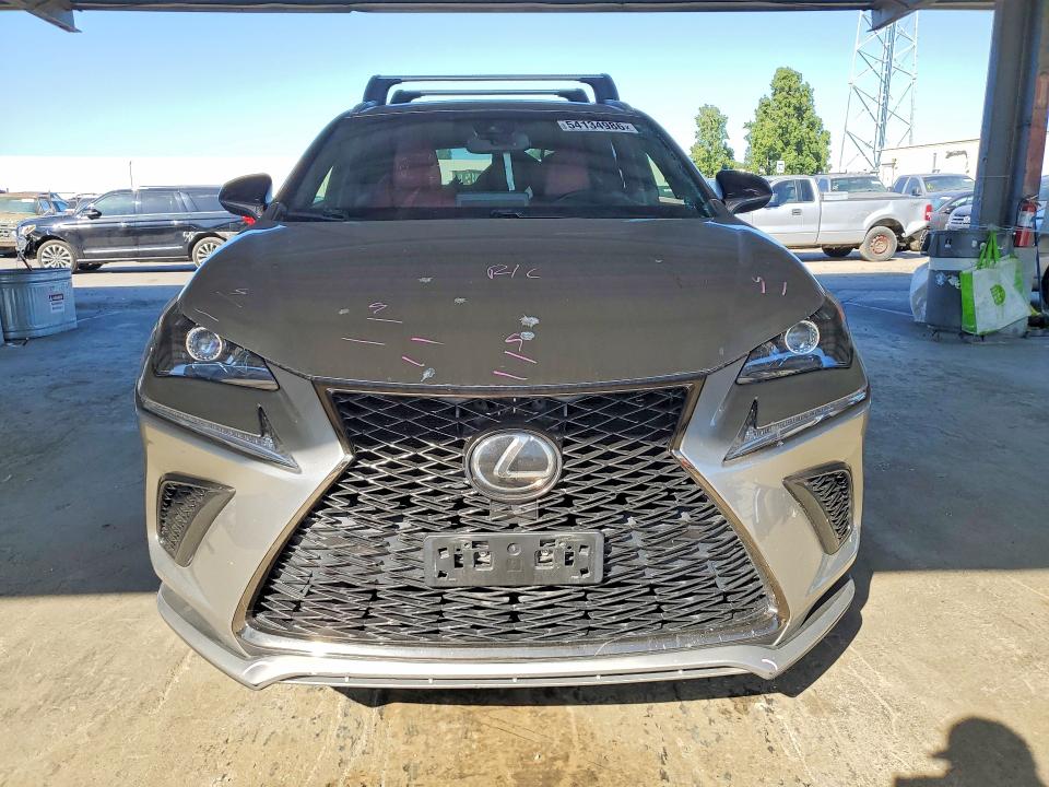 2018 Lexus Nx VIN JTJBARBZ0J2165362 COPART salvage auction — REAR END, Ca - Salvage Certificate, sold $11,500 on 2026-07-09 (photo 5)
