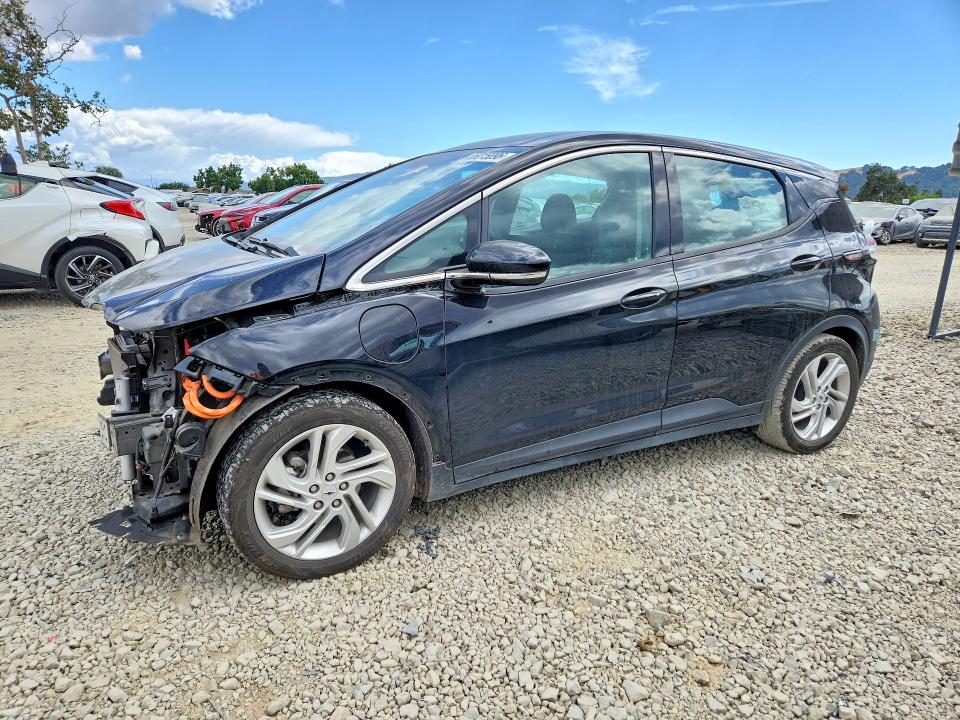 2023 Chevrolet Bolt ev VIN 1G1FW6S02P4177718 COPART salvage auction — FRONT END, Ca - Salvage Certificate, sold $3,750 on 2026-07-09 (photo 1)