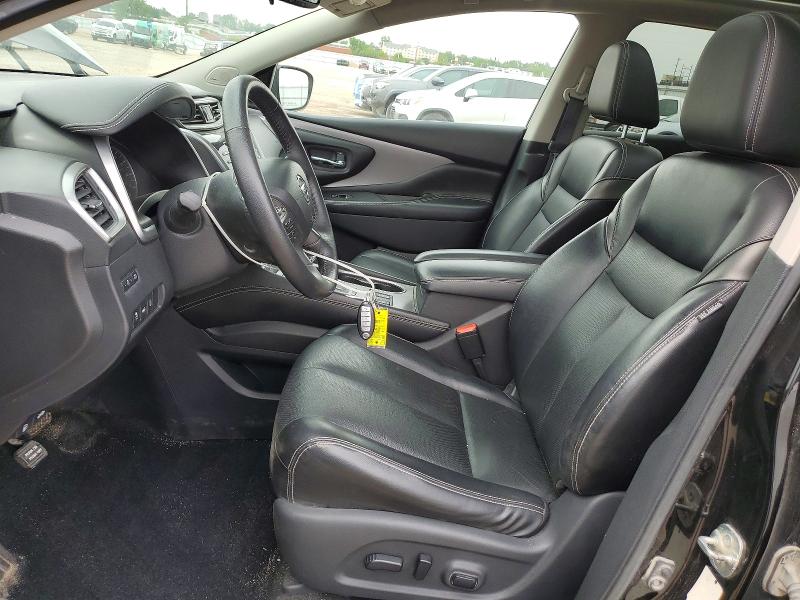 2022 Nissan Murano VIN 5N1AZ2CS4NC107296 COPART salvage auction — HAIL, Ia - Cert Of Title-Salvage Title, sold $8,800 on 2026-07-08 (photo 7)