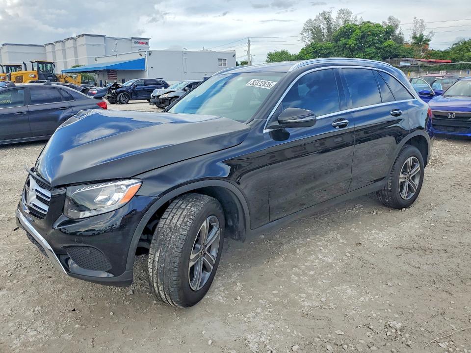 2019 Mercedes-benz Glc VIN WDC0G4JBXK1005586 COPART salvage auction — FRONT END, Fl - Cert Of Title Slvg Rebuildable, sold $5,900 on 2026-07-21 (photo 1)