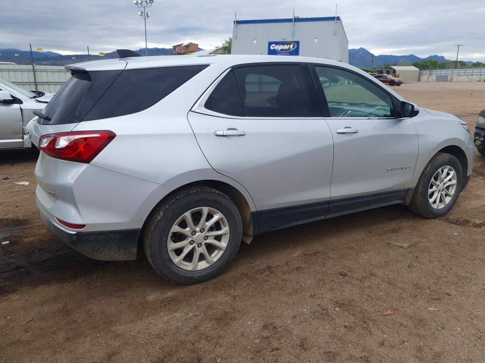 2019 Chevrolet Equinox VIN 2GNAXTEV7K6249032 COPART salvage auction — HAIL, CO - CERTIFICATE OF TITLE, sold $4,200 on 2026-07-22 (photo 3)