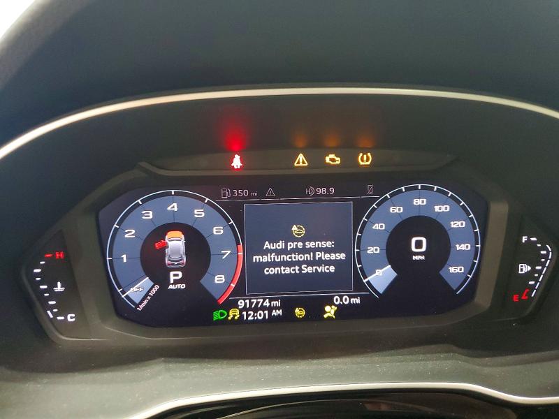 2019 Audi Q3 VIN WA1AECF37K1076623 COPART salvage auction — FRONT END, Mn - Cert Of Title-Salvage, sold $200 on 2026-07-28 (photo 9)