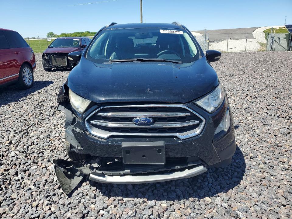 2018 Ford Ecosport VIN MAJ6P1WL7JC170195 COPART salvage auction — FRONT END, IN - CERT OF TITLE-SALVAGE TITLE, sold $950 on 2026-07-07 (photo 5)