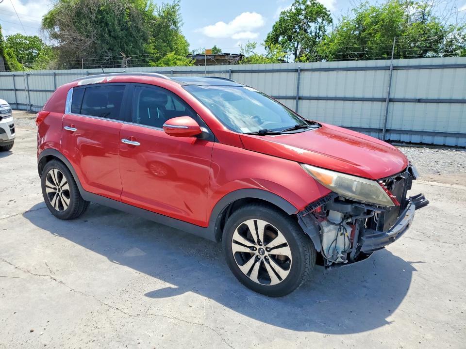 2012 Kia VIN KNDPC3A21C7261107 COPART salvage auction — FRONT END, Tx - Salvage Vehicle Title, sold $1,250 on 2026-07-07 (photo 4)