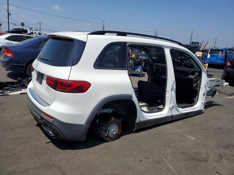 2021 Mercedes-benz VIN W1N4M4GB0MW084837 COPART salvage auction — VANDALISM, Ca - Salvage Certificate, sold $225 on 2026-07-27 (photo 3)