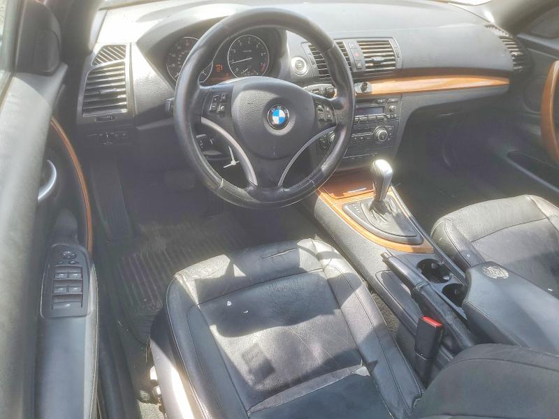 2008 BMW 1er VIN WBAUL73538VE89940 COPART salvage auction — REAR END, Tx - Salvage Vehicle Title, sold $550 on 2026-07-13 (photo 8)