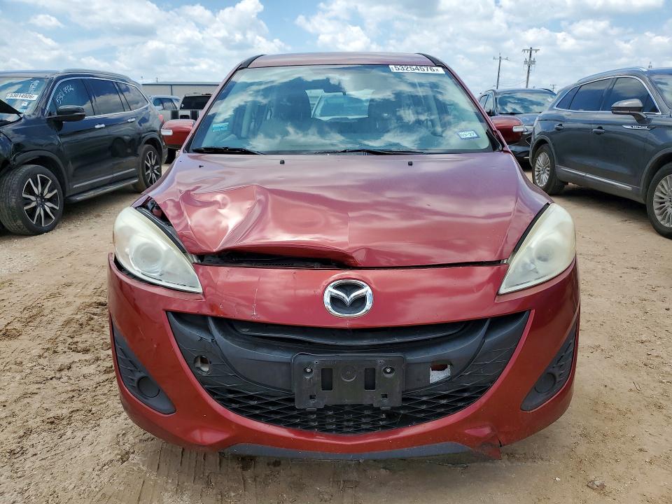 2015 Mazda 5 VIN JM1CW2BL8F0190475 COPART salvage auction — FRONT END, TX - SALVAGE VEHICLE TITLE (P), sold $1,150 on 2026-07-02 (photo 5)