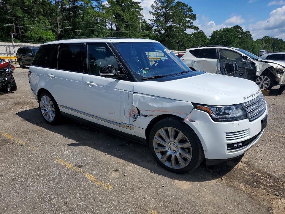 2016 Land rover RANGE ROVER VIN SALGS3EFXGA284161 COPART salvage auction — SIDE, Al - Cert Of Title-Salvage Title, sold $6,000 on 2026-07-13 (photo 4)