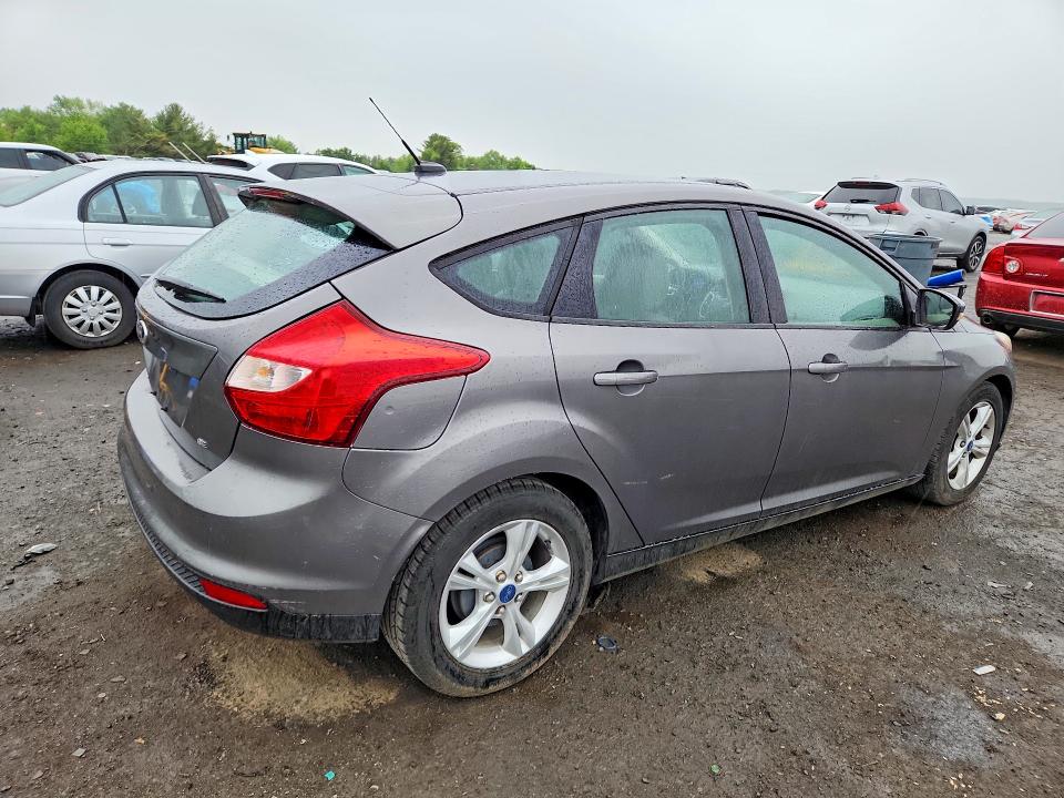 2013 Ford Focus VIN 1FADP3K25DL129102 COPART salvage auction — REAR END, Pa - Cert Of Title, sold $625 on 2026-07-02 (photo 3)