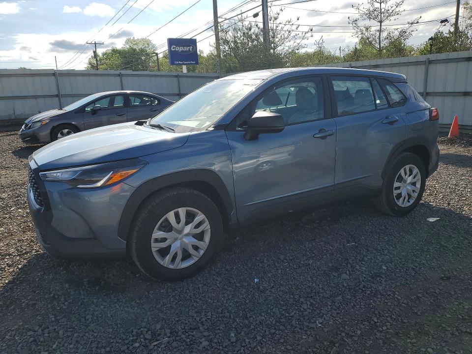 2023 Toyota Corolla cross VIN 7MUAAABG5PV055803 COPART salvage auction — SIDE, Nj - Cert Of Title-Salvage, sold $6,200 on 2026-07-28 (photo 1)