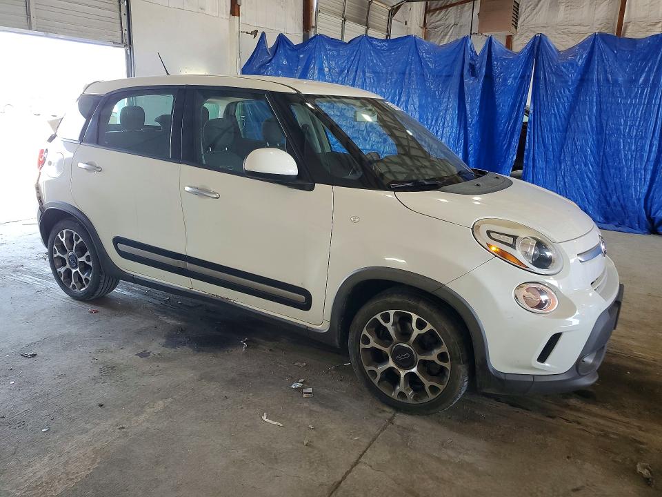 2014 Fiat 500 VIN ZFBCFADH9EZ023526 COPART salvage auction — REAR END, Ky - Cert Of Title-Salvage, sold $1,200 on 2026-07-13 (photo 4)