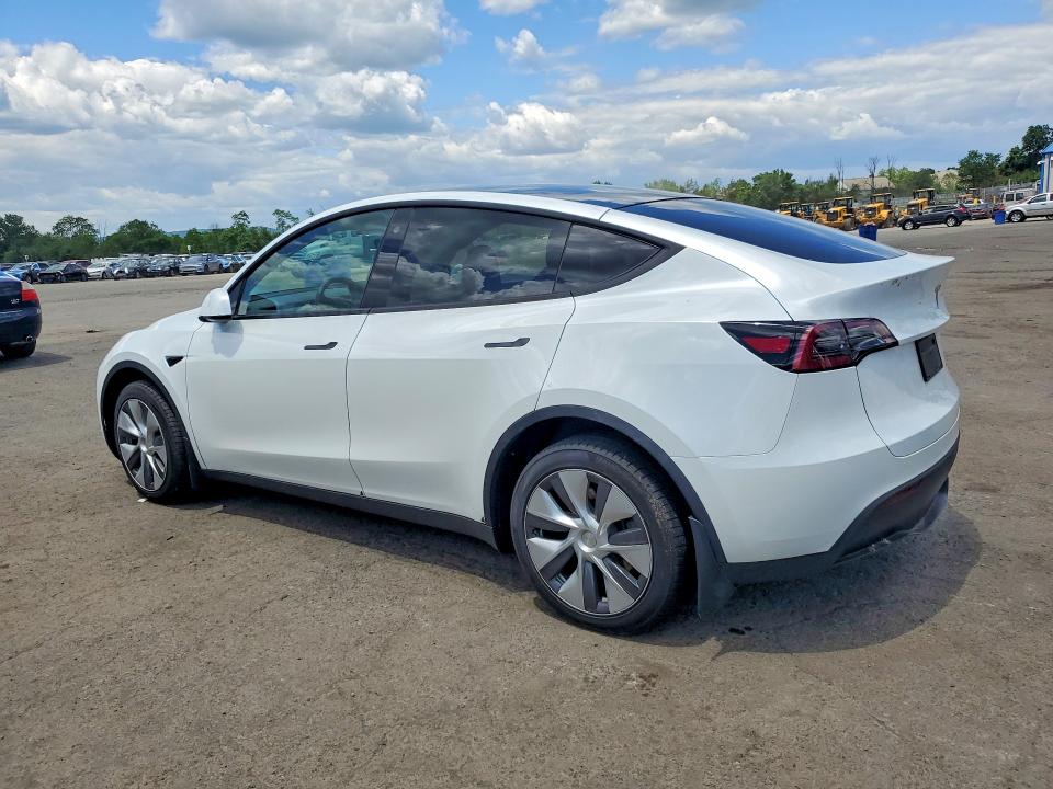 2023 Tesla Model y VIN 7SAYGDEE9PA053379 COPART salvage auction — SIDE, Pa - Certificate Of Salvage, sold $12,900 on 2026-07-02 (photo 2)