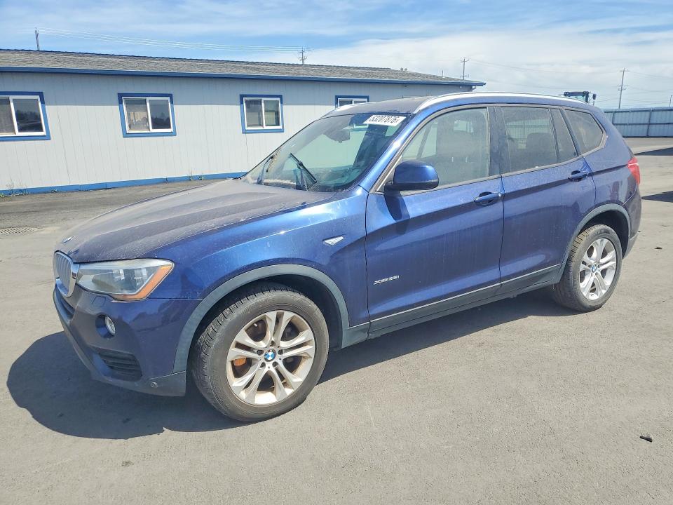2016 BMW X3 VIN 5UXWX7C53G0K36575 COPART salvage auction — MECHANICAL, WV - CERTIFICATE OF TITLE, sold $30 on 2026-07-29 (photo 1)