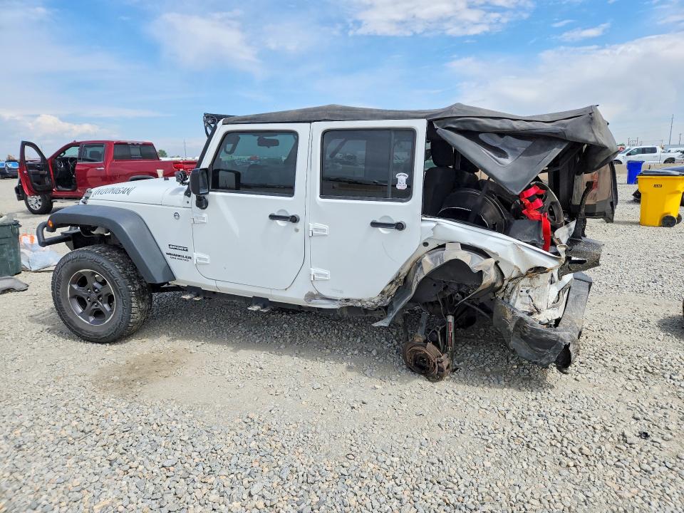 2012 Jeep VIN 1C4BJWDG6CL210959 COPART salvage auction — REAR END, CO - SALVAGE TITLE, sold $4,250 on 2026-07-09 (photo 2)