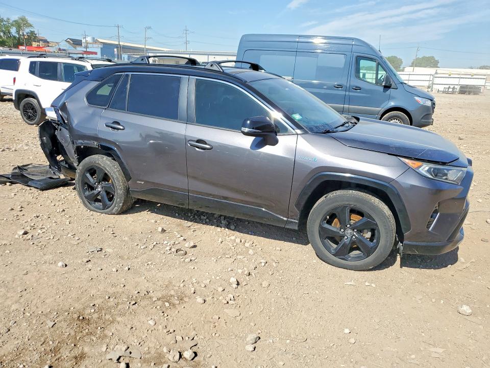 2019 Toyota VIN JTMEWRFV5KJ010581 COPART salvage auction — REAR END, IL - SALVAGE CERTIFICATE, sold $9,000 on 2026-07-24 (photo 4)