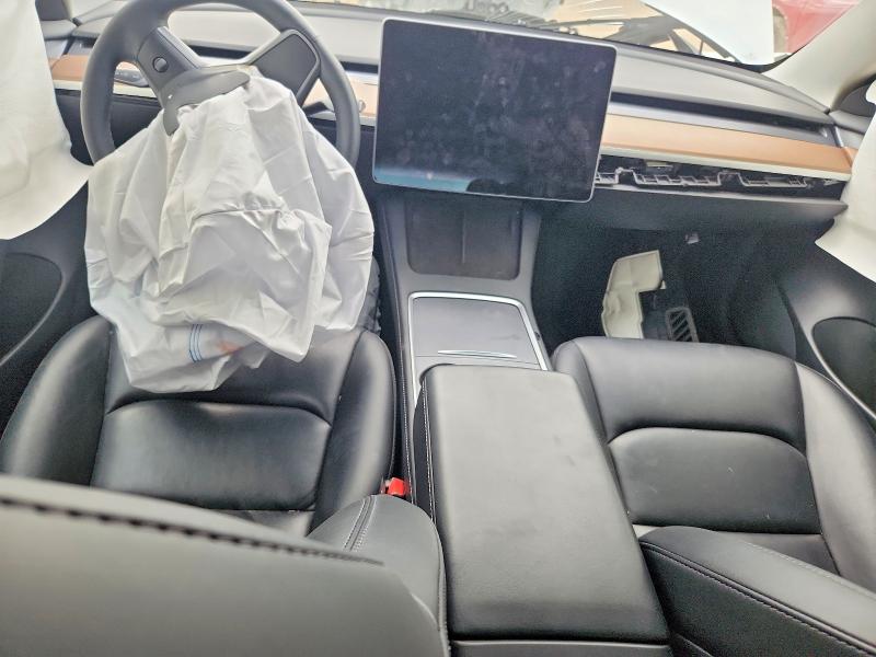 2022 Tesla Model 3 VIN 5YJ3E1EA3NF249164 COPART salvage auction — FRONT END, Qc - Irrecuperable, sold $325 on 2026-08-18 (photo 8)