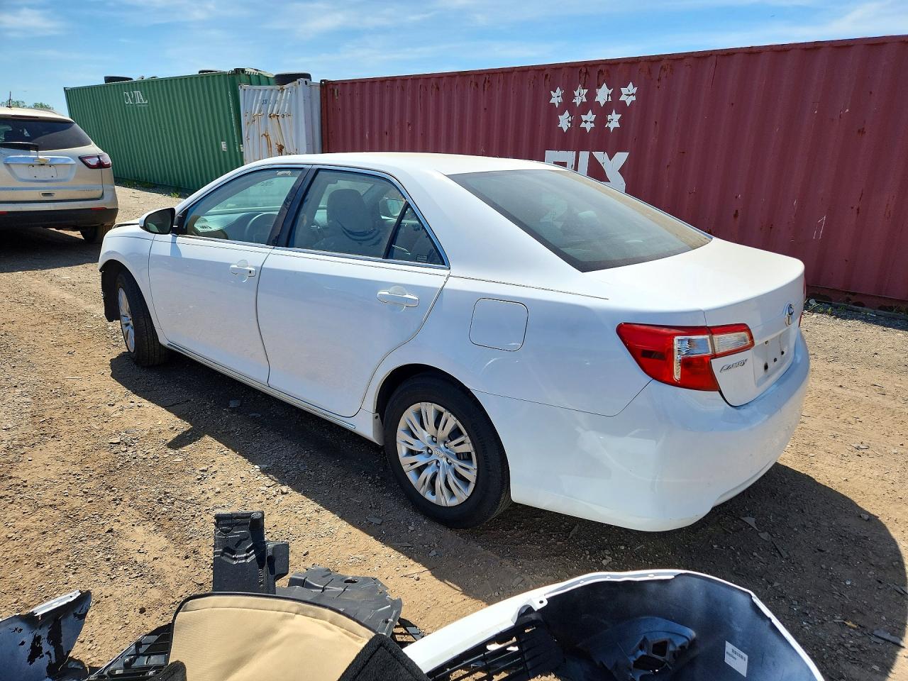 2014 Toyota Camry VIN 4T4BF1FK0ER420087 COPART salvage auction — Front End, IL - SALVAGE CERTIFICATE, sold $1,550 on 2026-07-02 (photo 2)