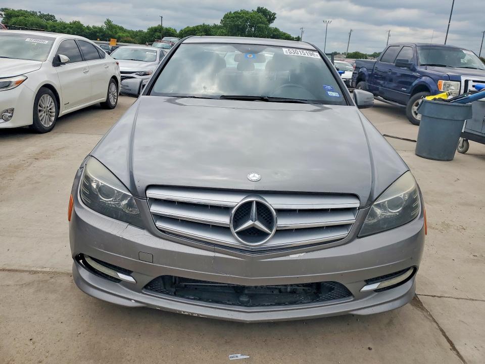 2011 Mercedes-benz C class VIN WDDGF8BB6BR170250 COPART salvage auction — HAIL, TX - CERTIFICATE OF TITLE, sold $825 on 2026-07-23 (photo 5)