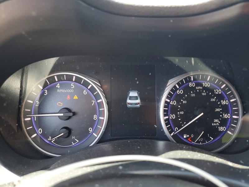 2017 Infiniti Q50 VIN JN1EV7AR6HM833452 COPART salvage auction — SIDE, Md - Cert Of Salvage > 75% Damage, sold $3,000 on 2026-07-20 (photo 9)